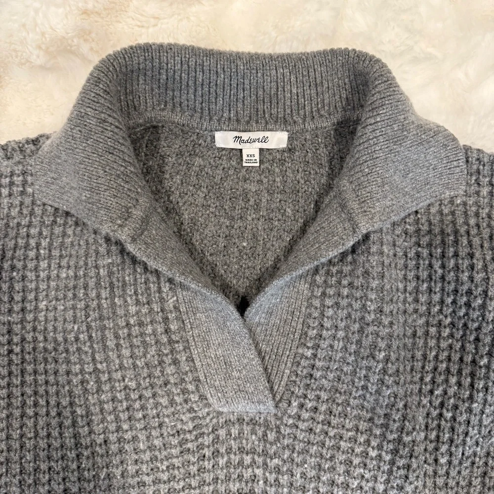 Madewell Waffle Knit Sweater